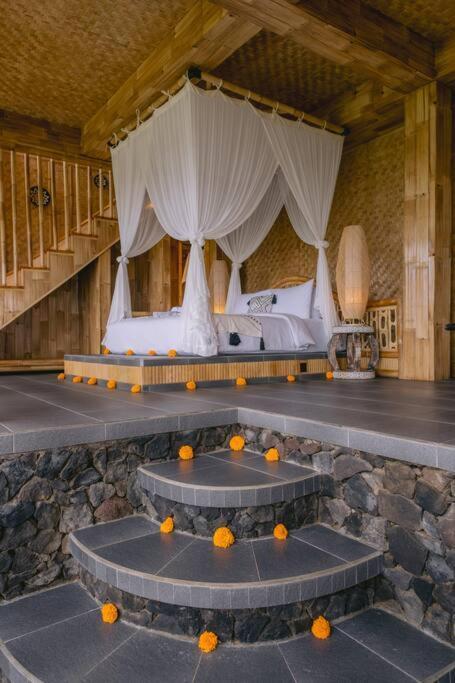 Selat Makerti Bali~Bamboo Houseヴィラ エクステリア 写真