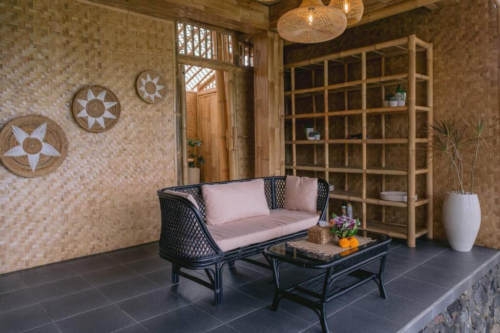 Selat Makerti Bali~Bamboo Houseヴィラ エクステリア 写真