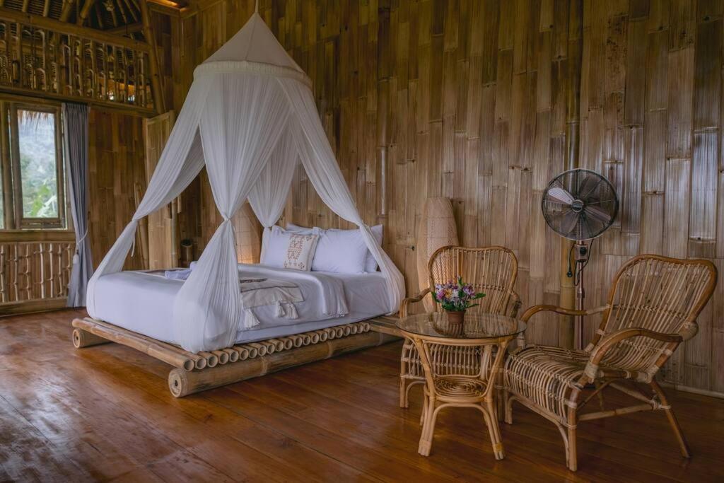 Selat Makerti Bali~Bamboo Houseヴィラ エクステリア 写真