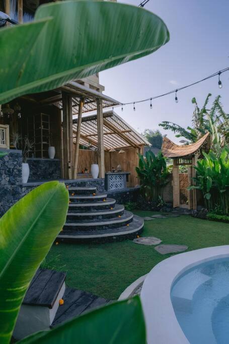Selat Makerti Bali~Bamboo Houseヴィラ エクステリア 写真