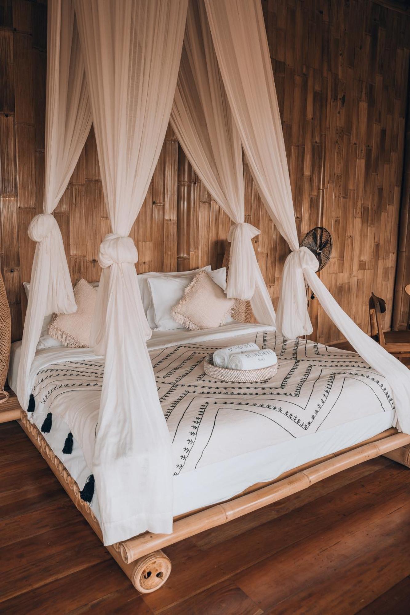 Selat Makerti Bali~Bamboo Houseヴィラ エクステリア 写真