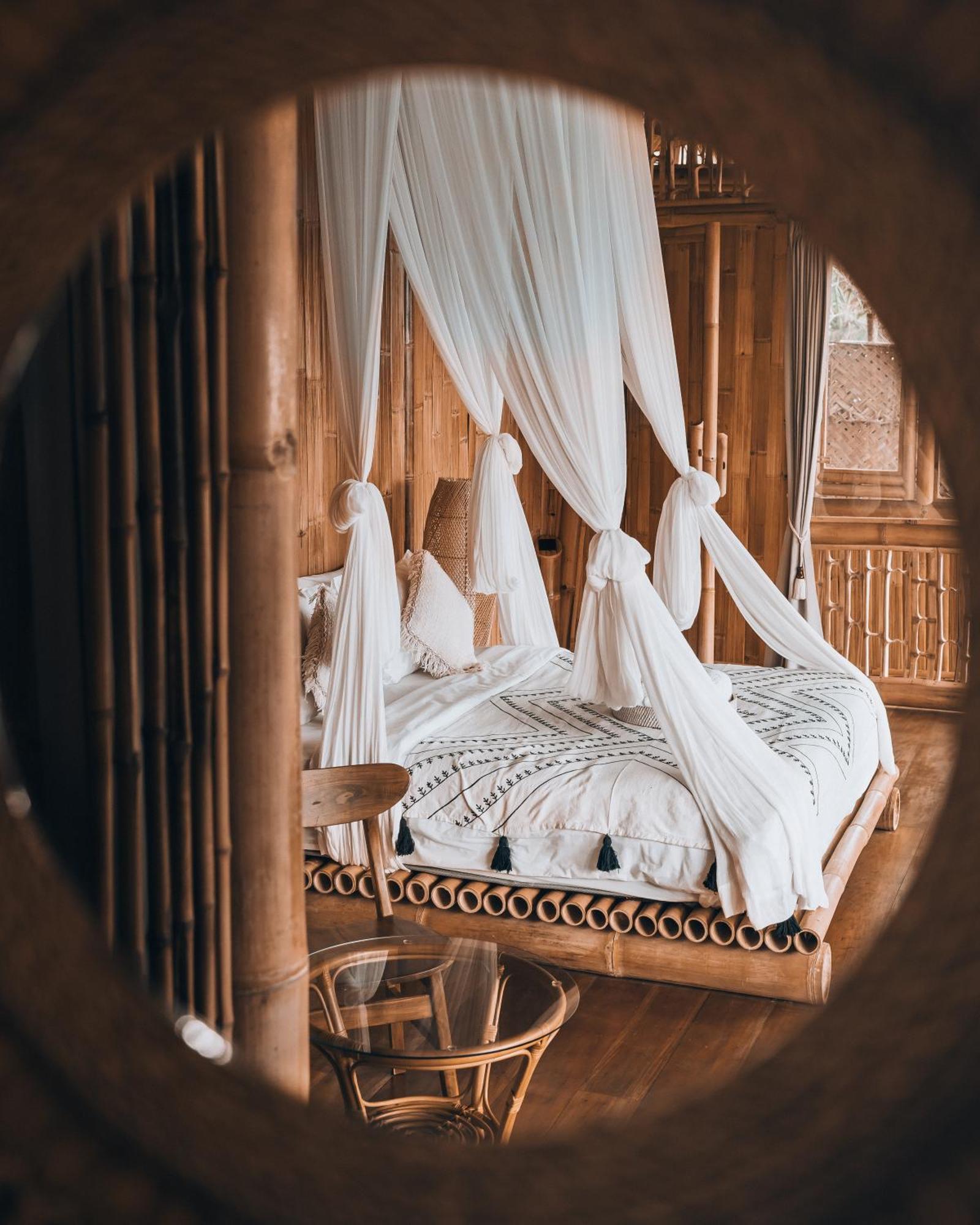 Selat Makerti Bali~Bamboo Houseヴィラ エクステリア 写真
